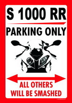R 1200 GS PARKING ONLY